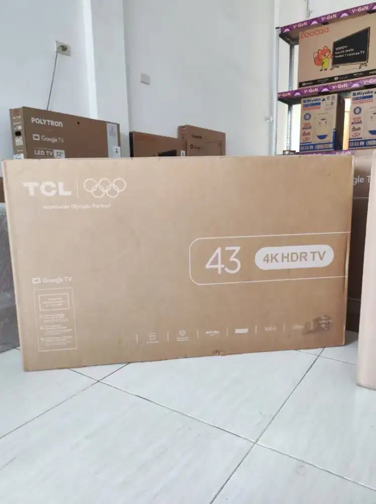 TCL 43 in google tv UHD 4K