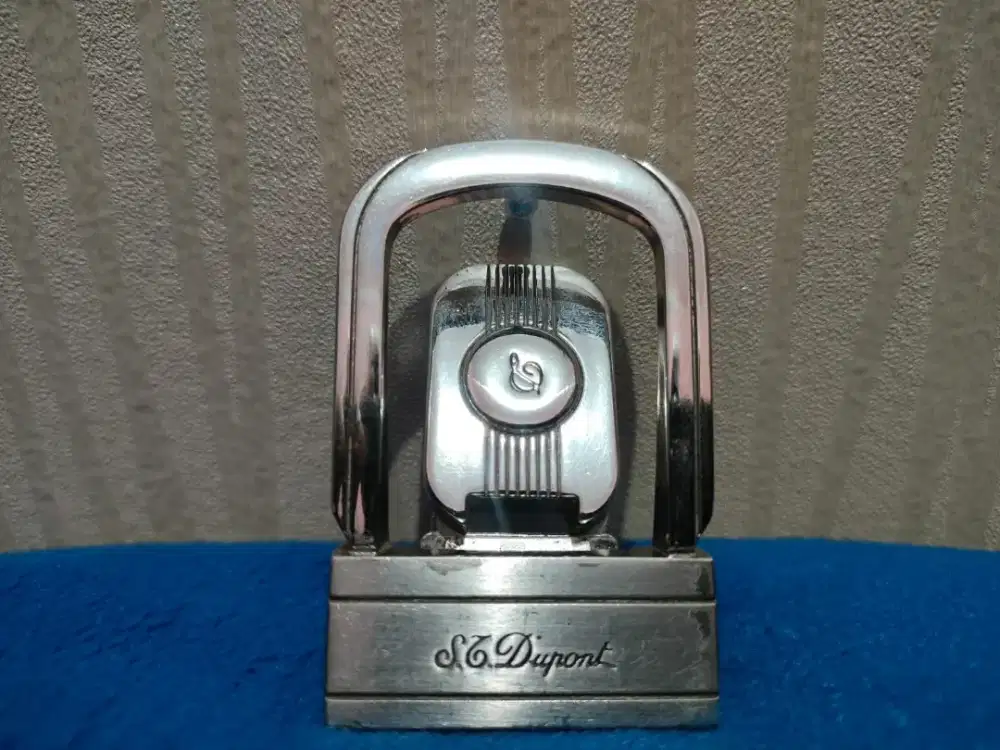 Jual cepat kepala gesper ikat pinggang Merk St Dupont Made In Paris