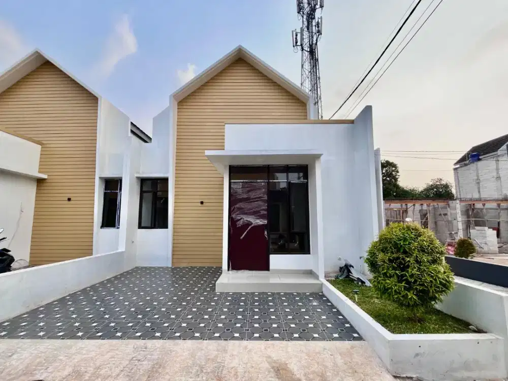 Rumah Mezzanine Siap Huni Dekat LRT Cibubur Free Biaya All in