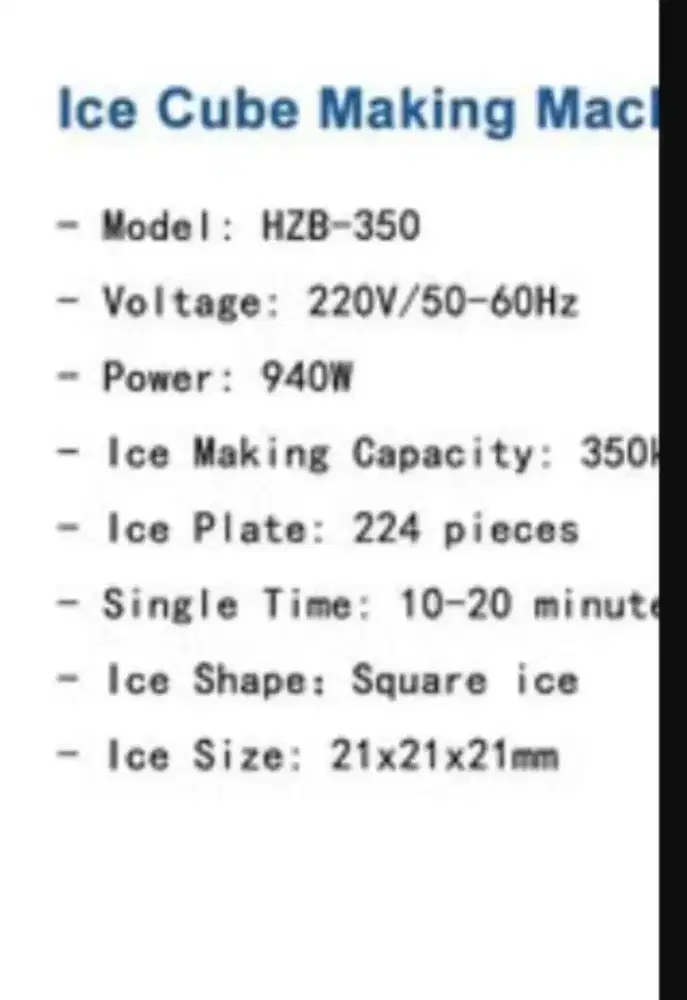 Mesin es batu crystal