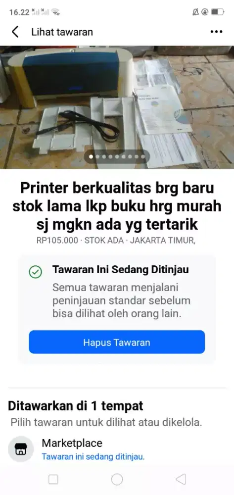 Printer komputer berkualitas brg baru stok lama hrg murah sj cpt dpt