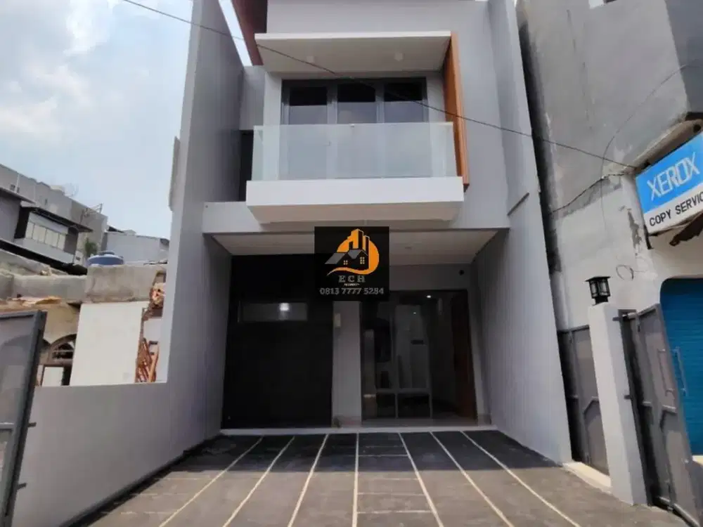 Th11.Rumah Baru Modern Minimalis Dlm Komplek Di Pasar Minggu Jakarta Selatan