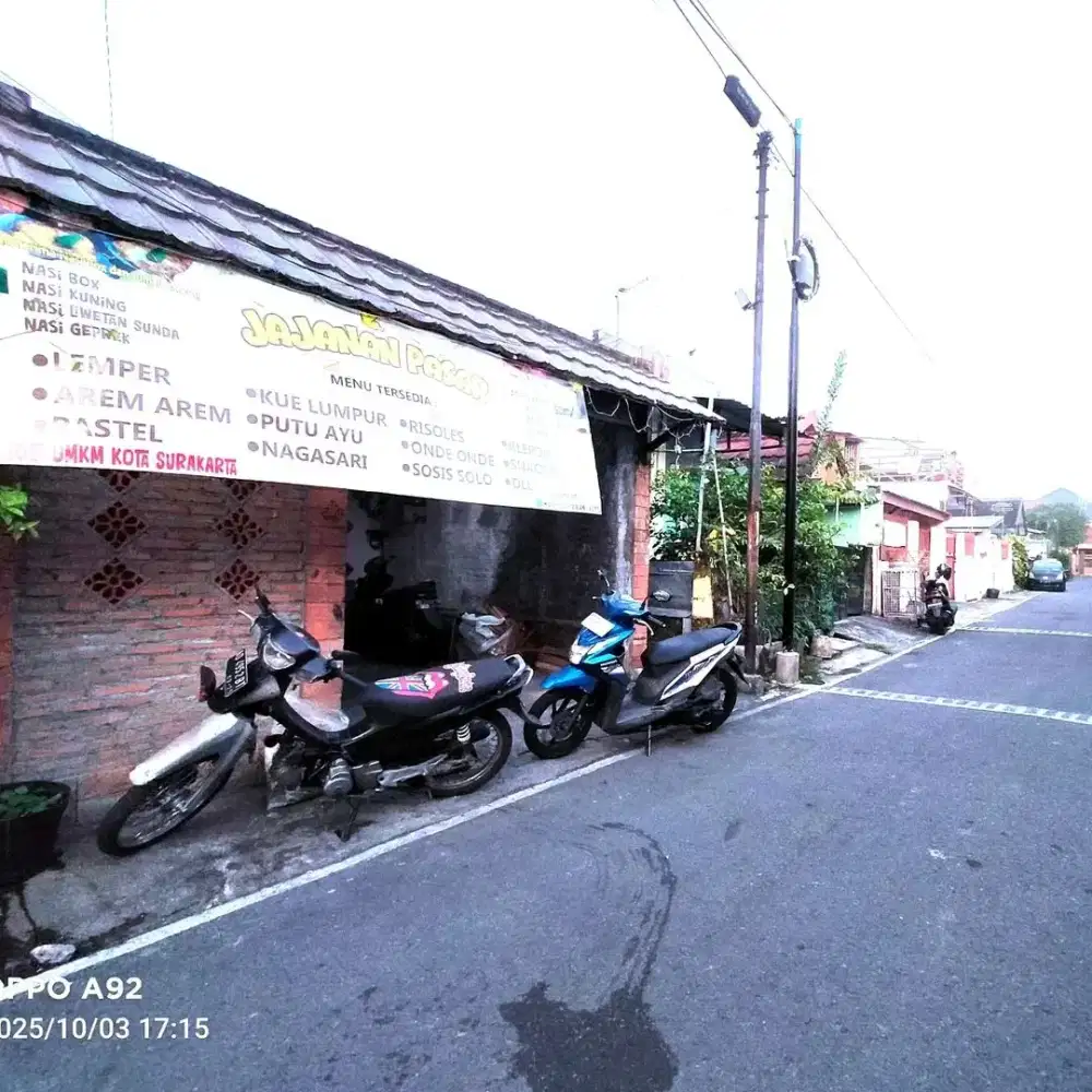 Tanah bonus bangunan strategis tengah kota Punggawan Solo