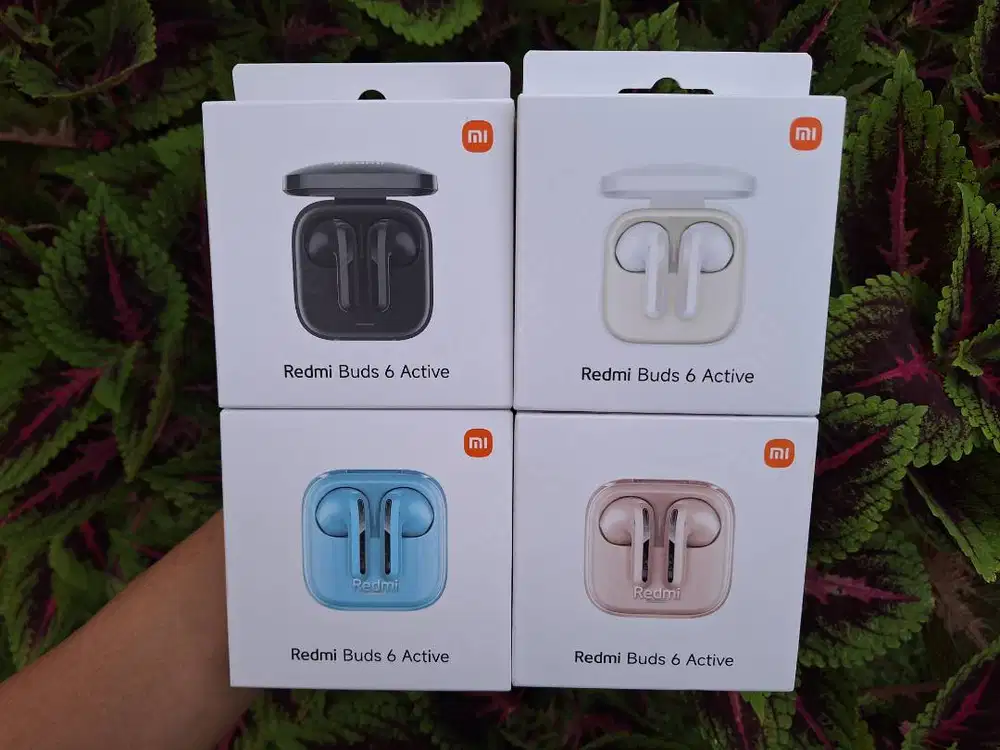 Xiaomi Redmi Buds 6 Active - Peredam kebisingan pada mikrofon ganda