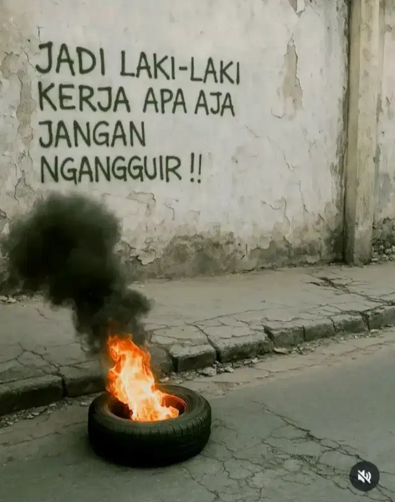 Cari kerjaan apa ajah yang penting halal