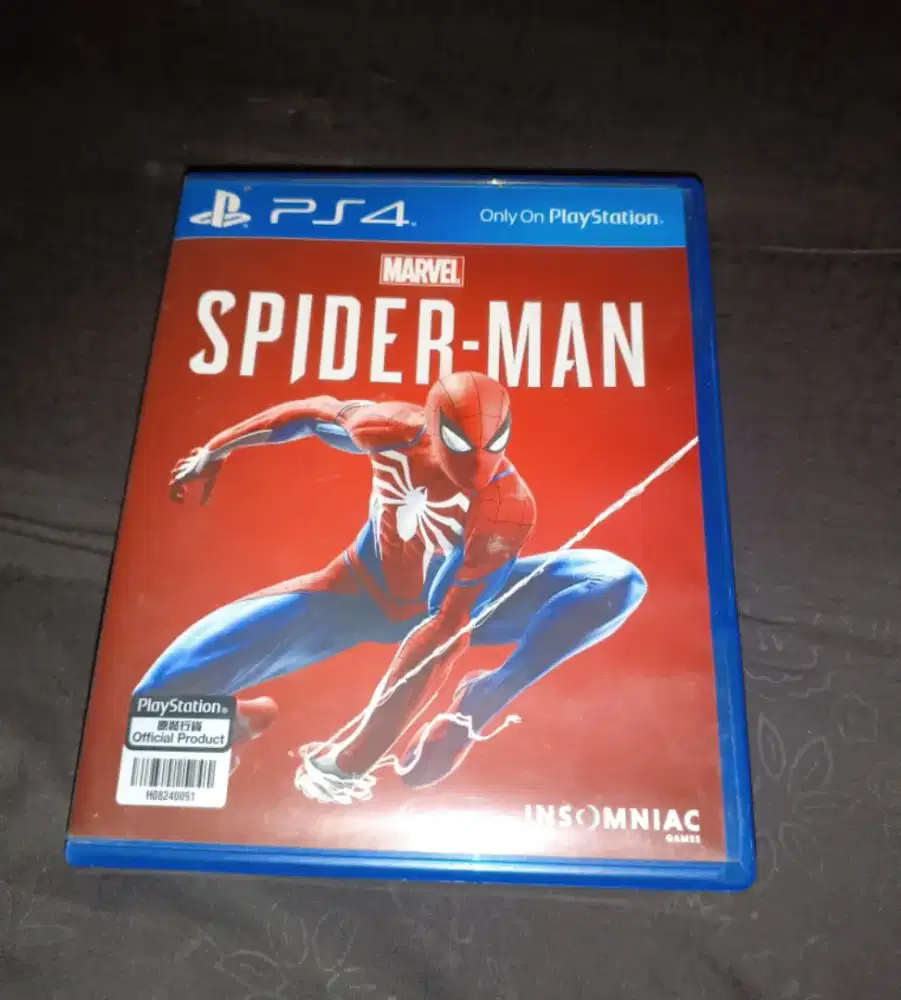 BD PS4 Spiderman Region 3 All