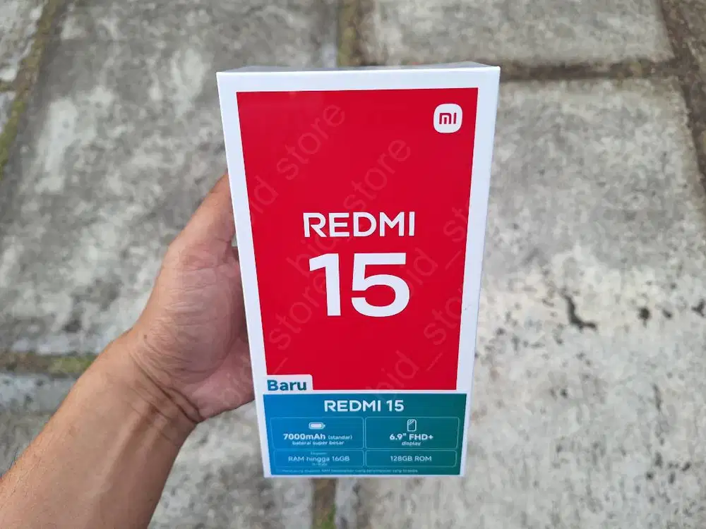 Xiaomi Redmi 15 - 8/256 GB - 50MP AI Camera - 7000mAh - Garansi Resmi