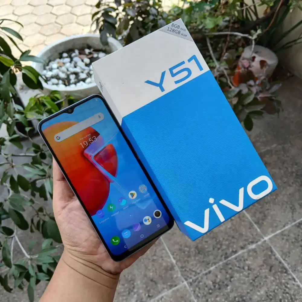 Vivo Y51 8/128GB mulus bekas garansi resmi