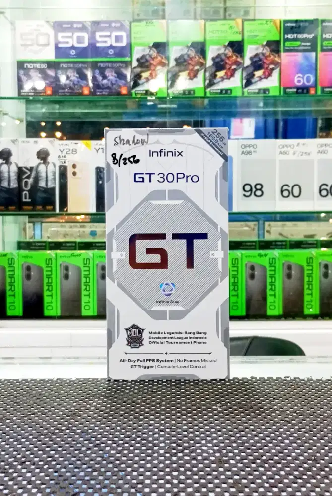 BARU..GT 30 PRO 5G RAM 8+8/256 SEGEL/GARANSI RESMI.