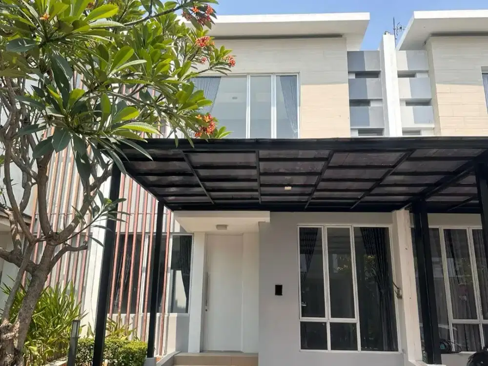 Disewa rumah minimalis siaphuni di Jakarta Garden City Cluster Yarra