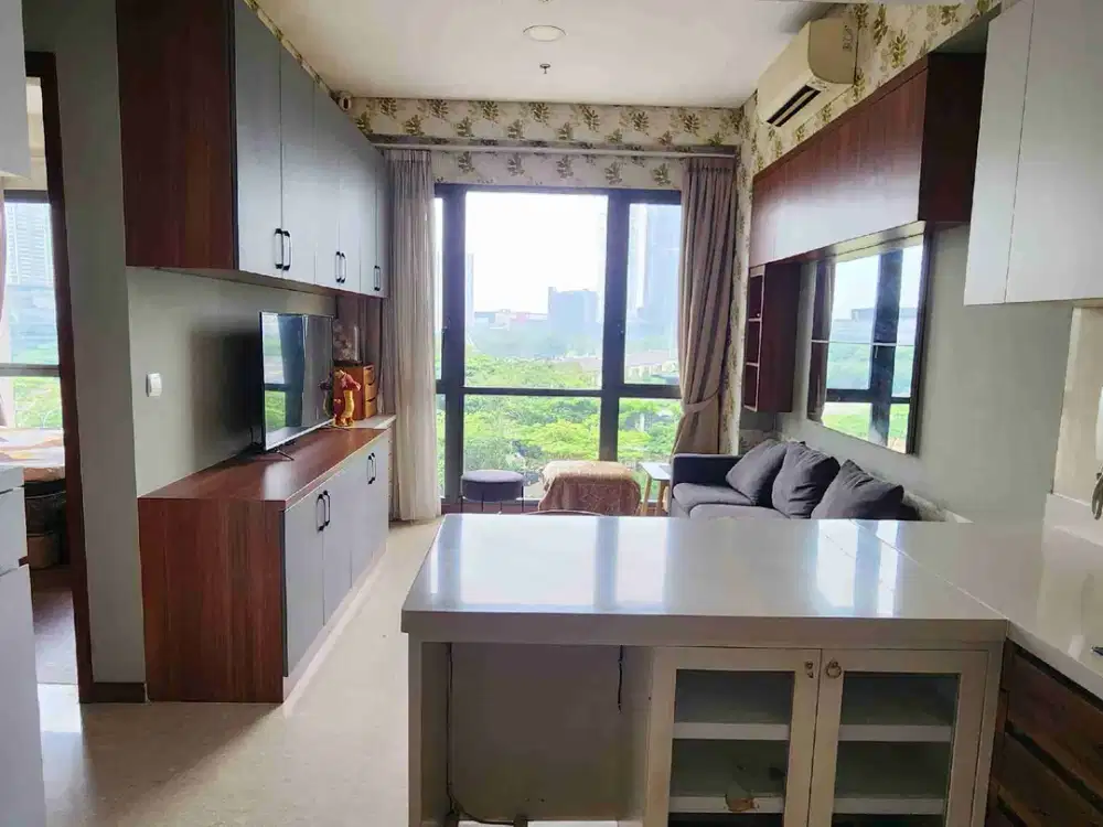 Apartment Marigold Tower 1 Navapark BSD City 1 BR Furnished Siap Huni 1,65 M Nego
