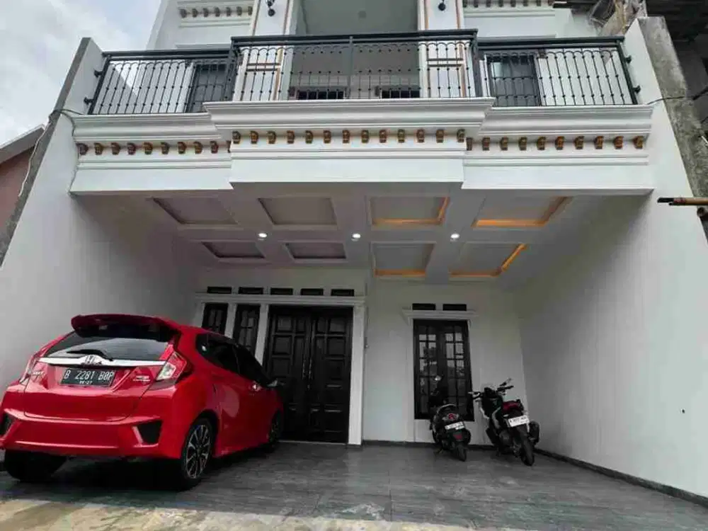 Dijual New House Modern Classic – Grogol Limo Depok- rooftop luas