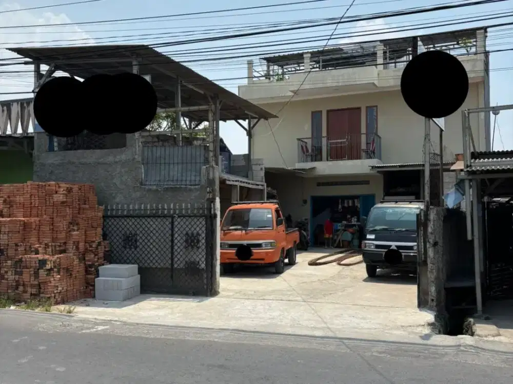 Dijual rumah dan tempat usaha daerah Babelan Bekasi