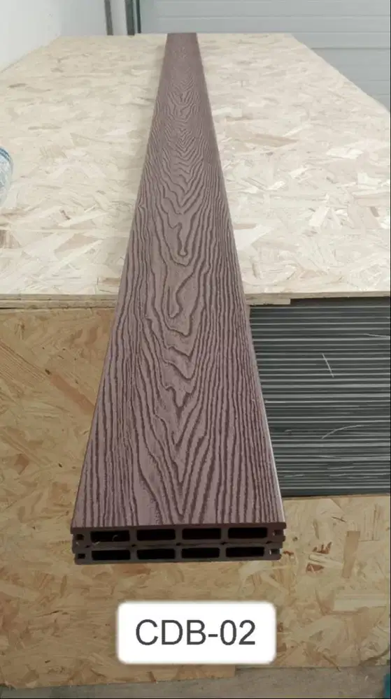 Decking Lantai WPC Outdoor / Lantai Kayu Kolam Renang / Pool / Taman