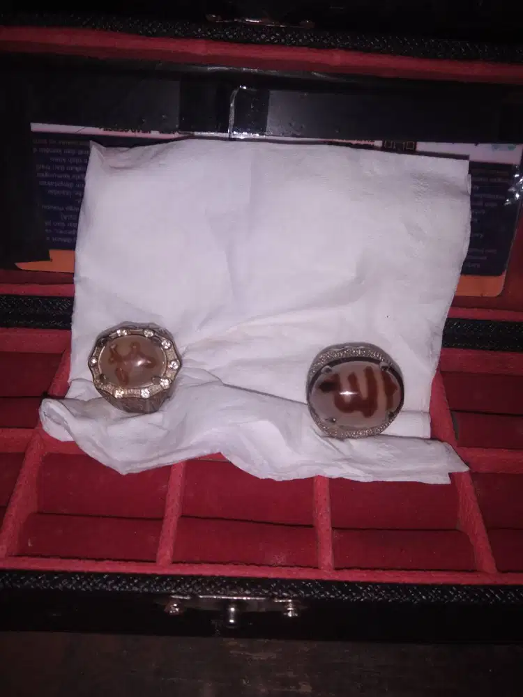cincin bermotif lafadz Allah dan Muhammad