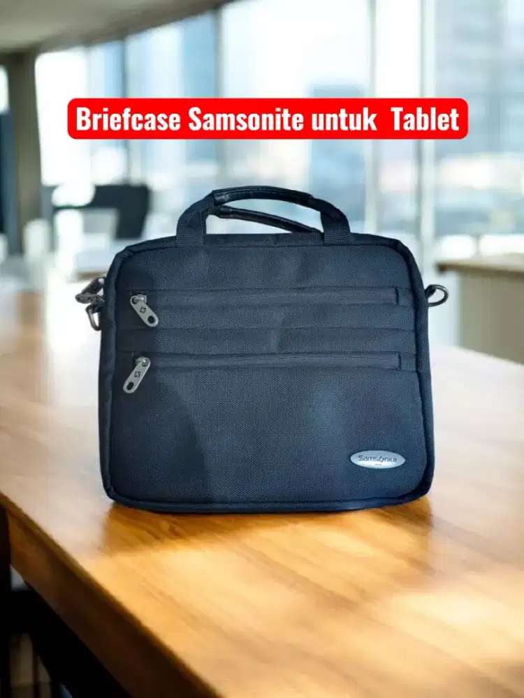Tas Selempang Samsonite ukuran 30x25 cm