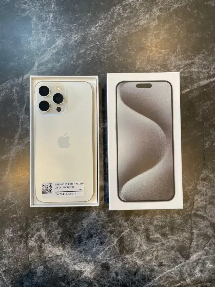 IPHONE 15 PRO MAX 256 INTER WIFI ONLY FULLSET