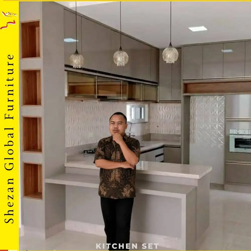 JASA KITCHEN SET BISA CUSTOM DESAIN SESUAI KEINGINAN HARGA MURAH