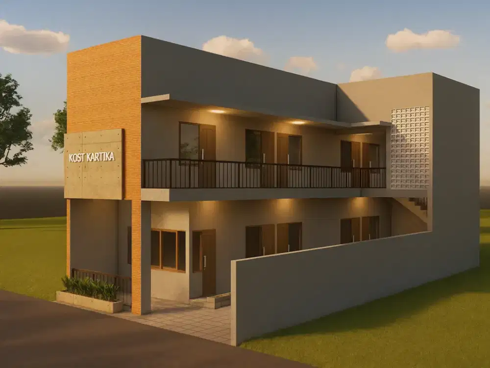 Dekat UGM, Kost 9 Kamar 2 Lantai Full Furnish