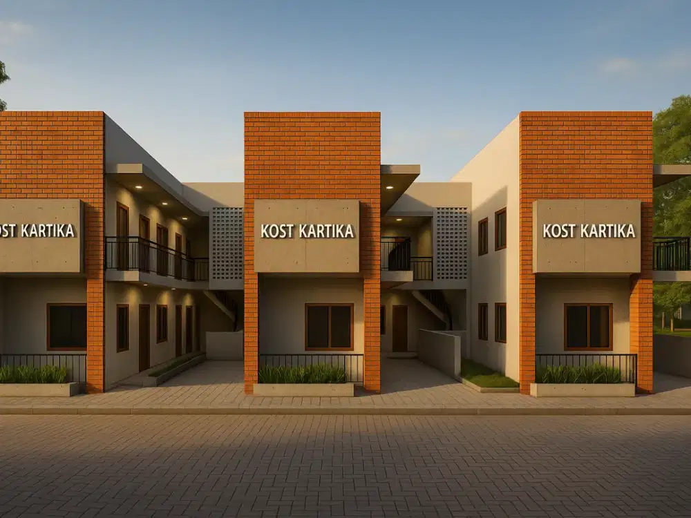 Dekat UGM, Kost 2 Lantai 9 Kamar, Full Furnish & SHM + IMB