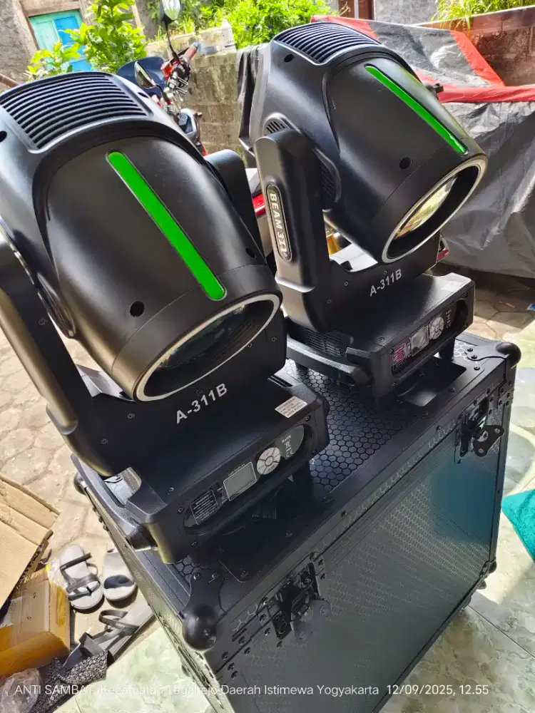 Moving Beam REDSUN 311 watt, Moving Beam Lampu sorot Sokle