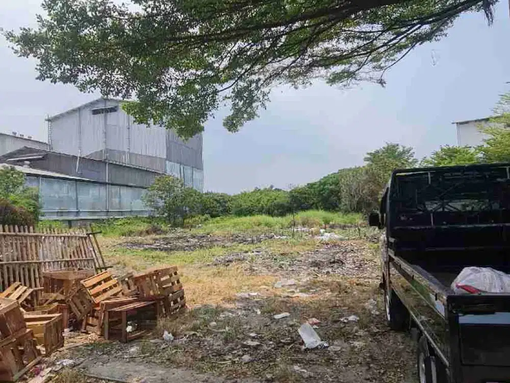 Jual Lahan Strategis Industri Akong Sepatan Tangerang Jl.Raya Mauk Sepatan