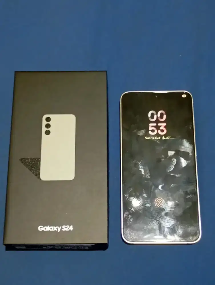 Samsung S24 marble gray 8/256 garansi resmi SEIN