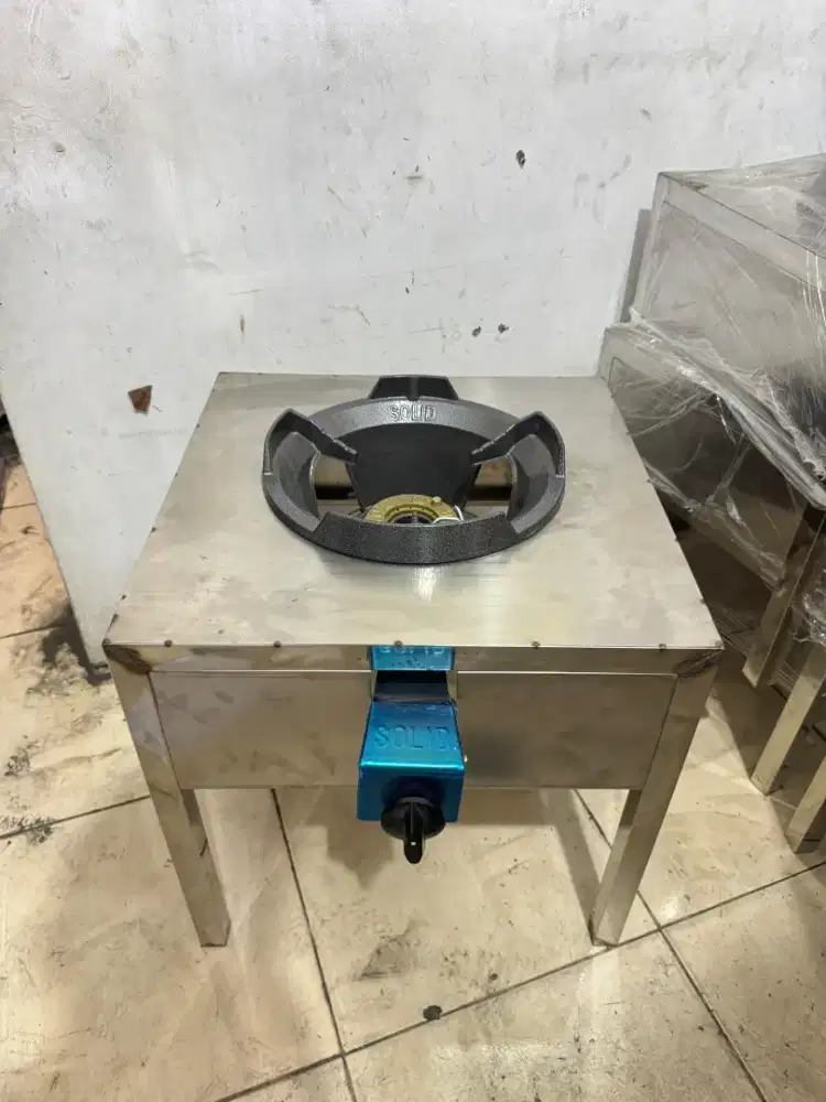 Kompor Stock Pot 1 tungku low preasure