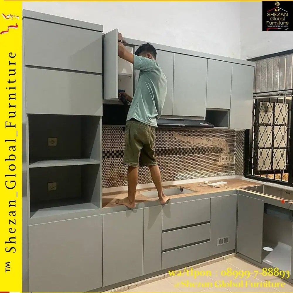 JASA KITCHENSET CUSTOM BISA REQUEST DESAIN SESUAI KEINGINAN