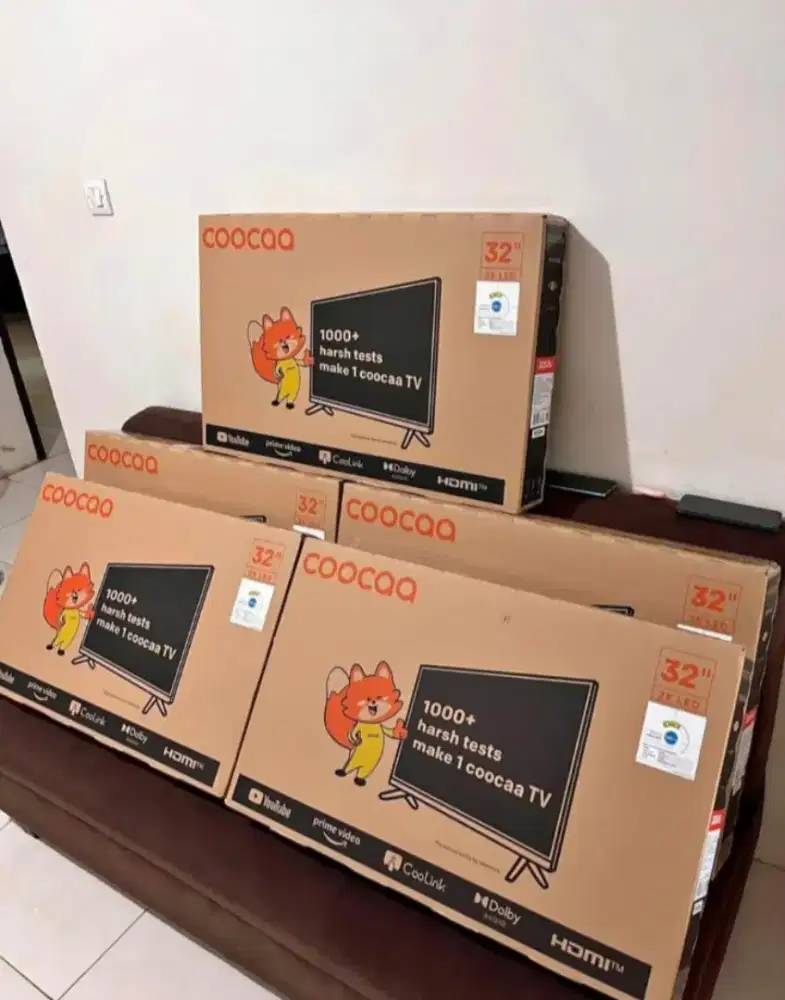 Tv cooccaa smart tv 32 incl baru segel gransi resmi+pasang bracket