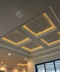 Pasang Khusus Partisi - Plafon  Gypsum / PVC + Jendela Kusen Aluminium