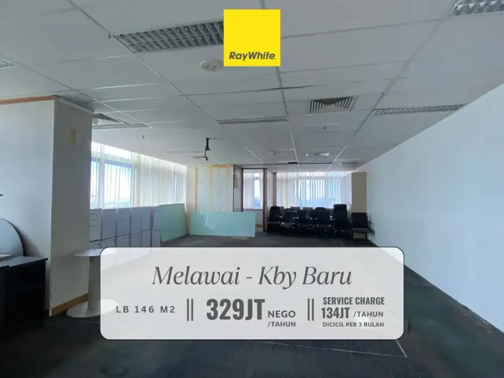 Disewakan Kantor/Tempat Usaha di Premium Area Melawai, Kby Baru