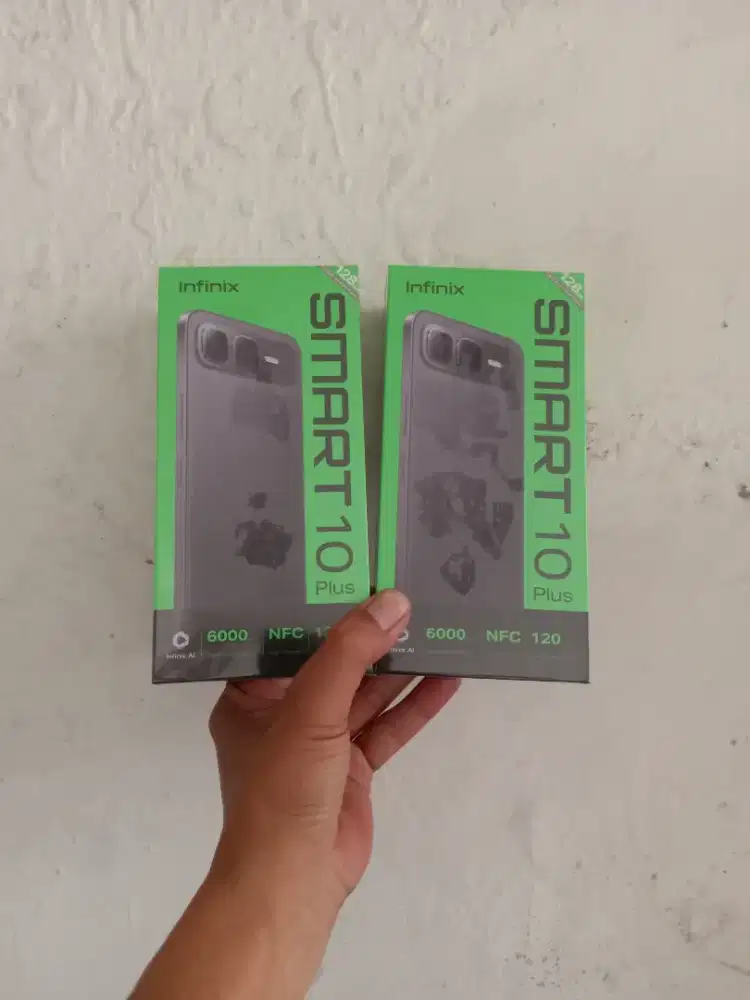[ Fast respon WA ] Infinix Smart 10+ NFC 8+8/128 Garansi resmi 1thn