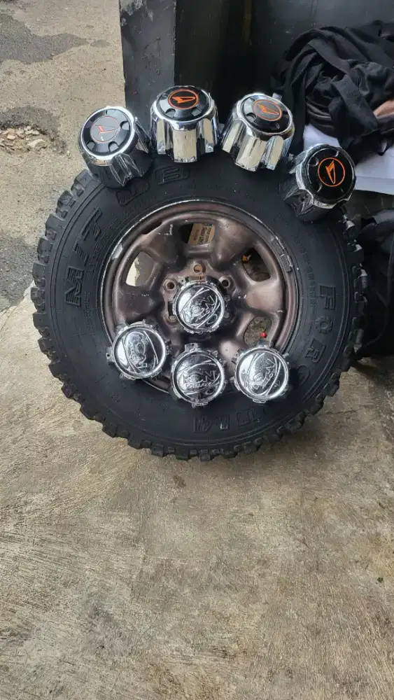 Tutup dof velg 6 baut terano dll