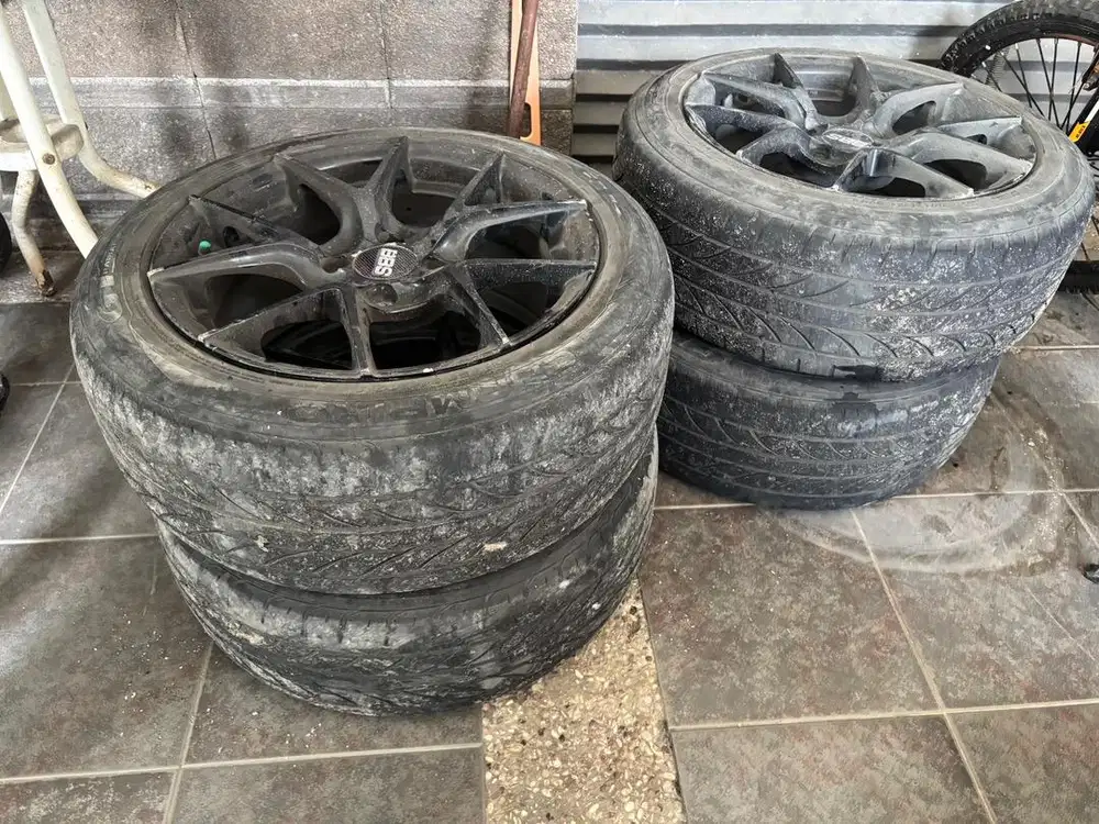Velg bbs r 15 bekas brio bmw
