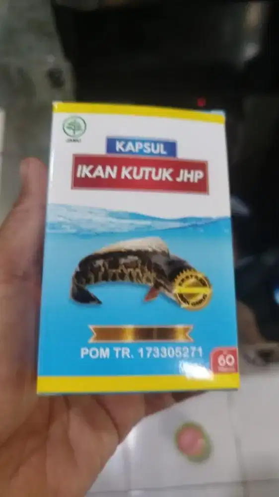 Jual kapsul ikan kutuk asli
