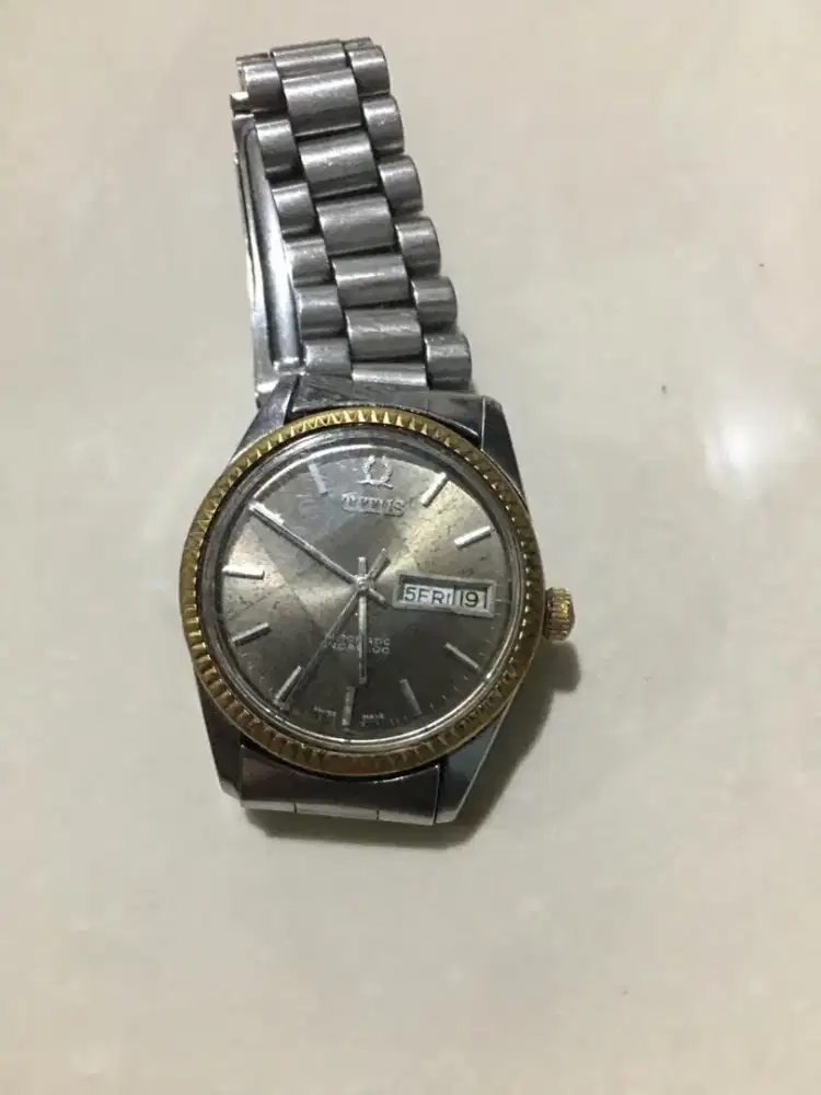 Jam Merk Titus Matic Vintage ORI