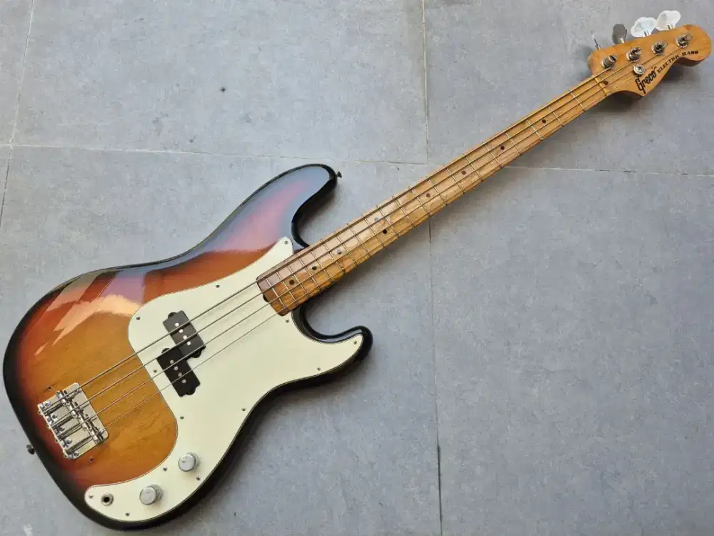 vintage precision bass Greco PB-500 Japan 1976 lawsuit era
