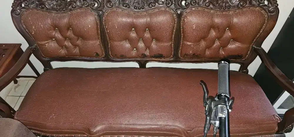 Kursi jati 1 set