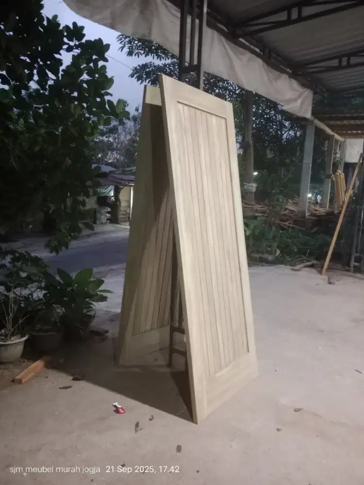 pintu jati ukuran 80x200
