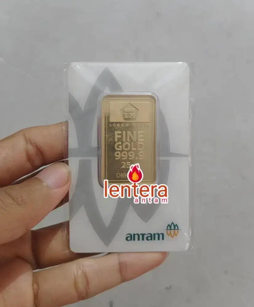 Antam 25gr 2025 certicard yk