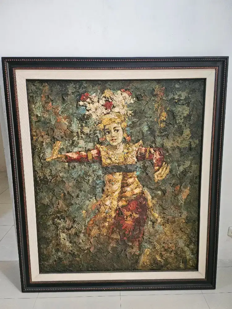 Lukisan penari bali by moses mizdy