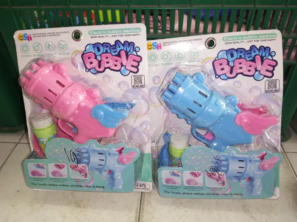 Mainan Anak Pistol bubble