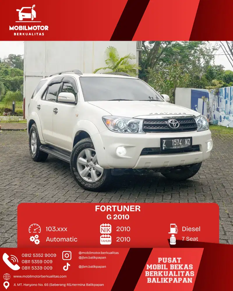 Toyota Fortuner 2010 Diesel matic
