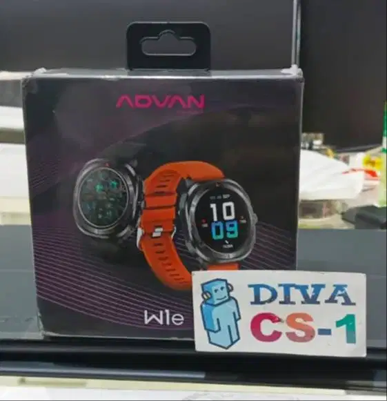Jam Smart Watch ADVAN W1e Amoled Waterproof IP68 30 Hari Standby