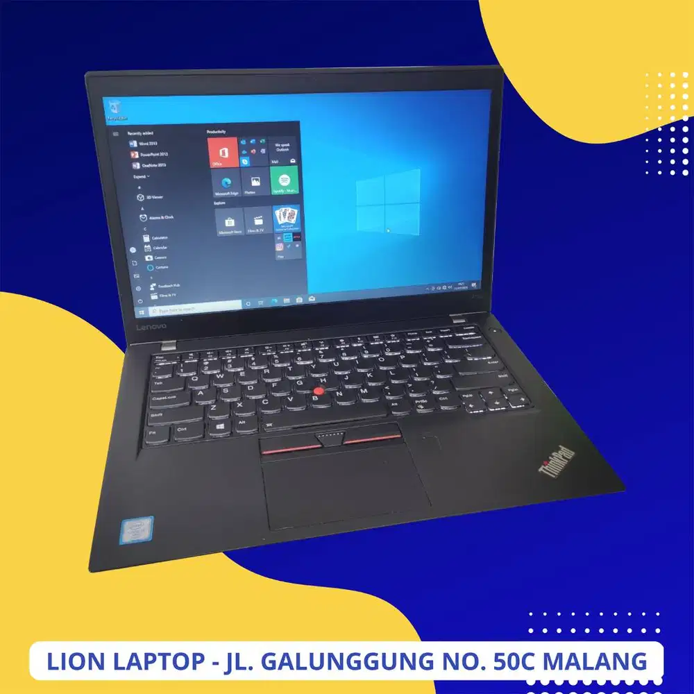 RAM 8GB SSD 256GB Core i7 SLIM Lenovo Thinkpad T470s [12|10]