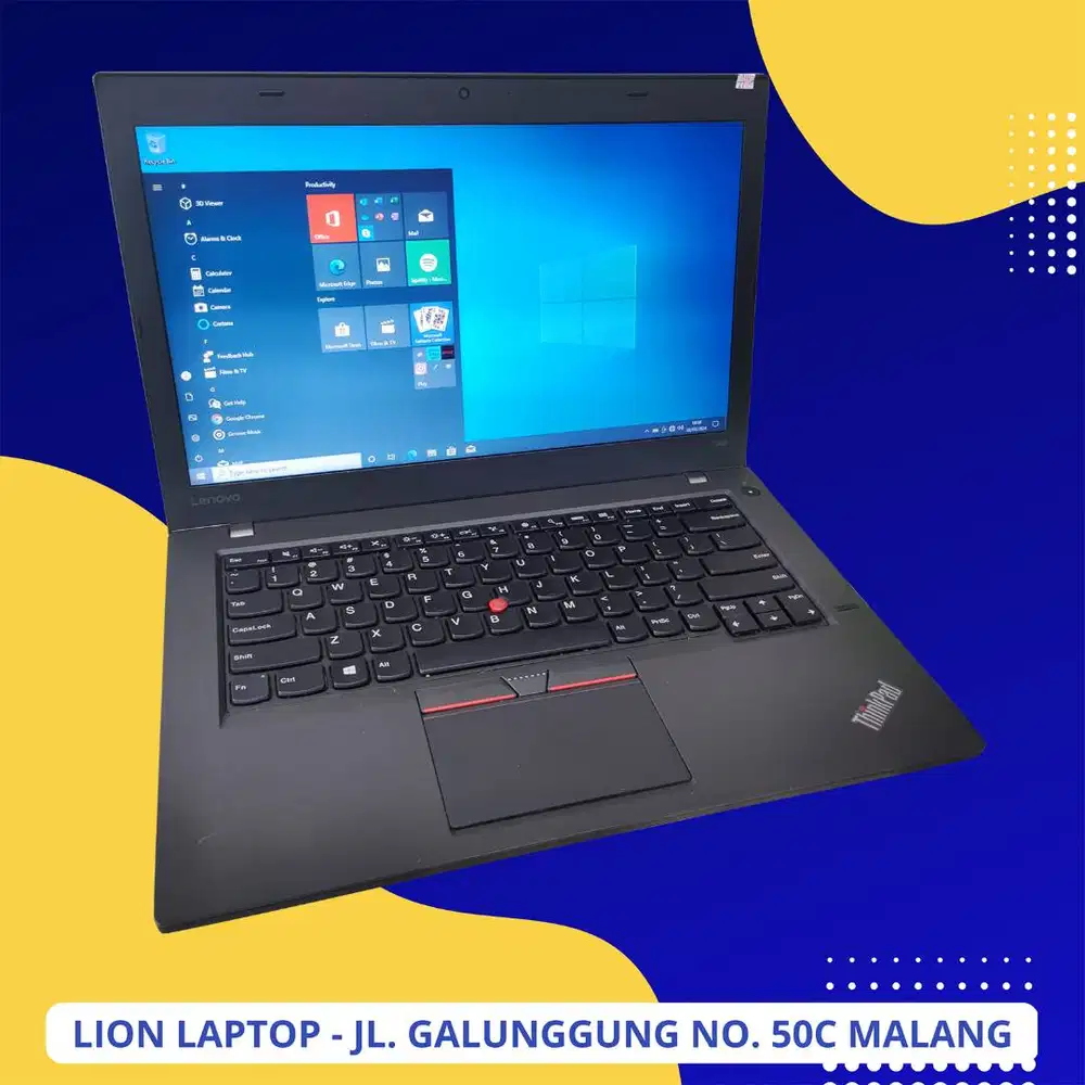RAM 8GB Core i5 SSD 256GB Lenovo Thinkpad T460 [12|10]