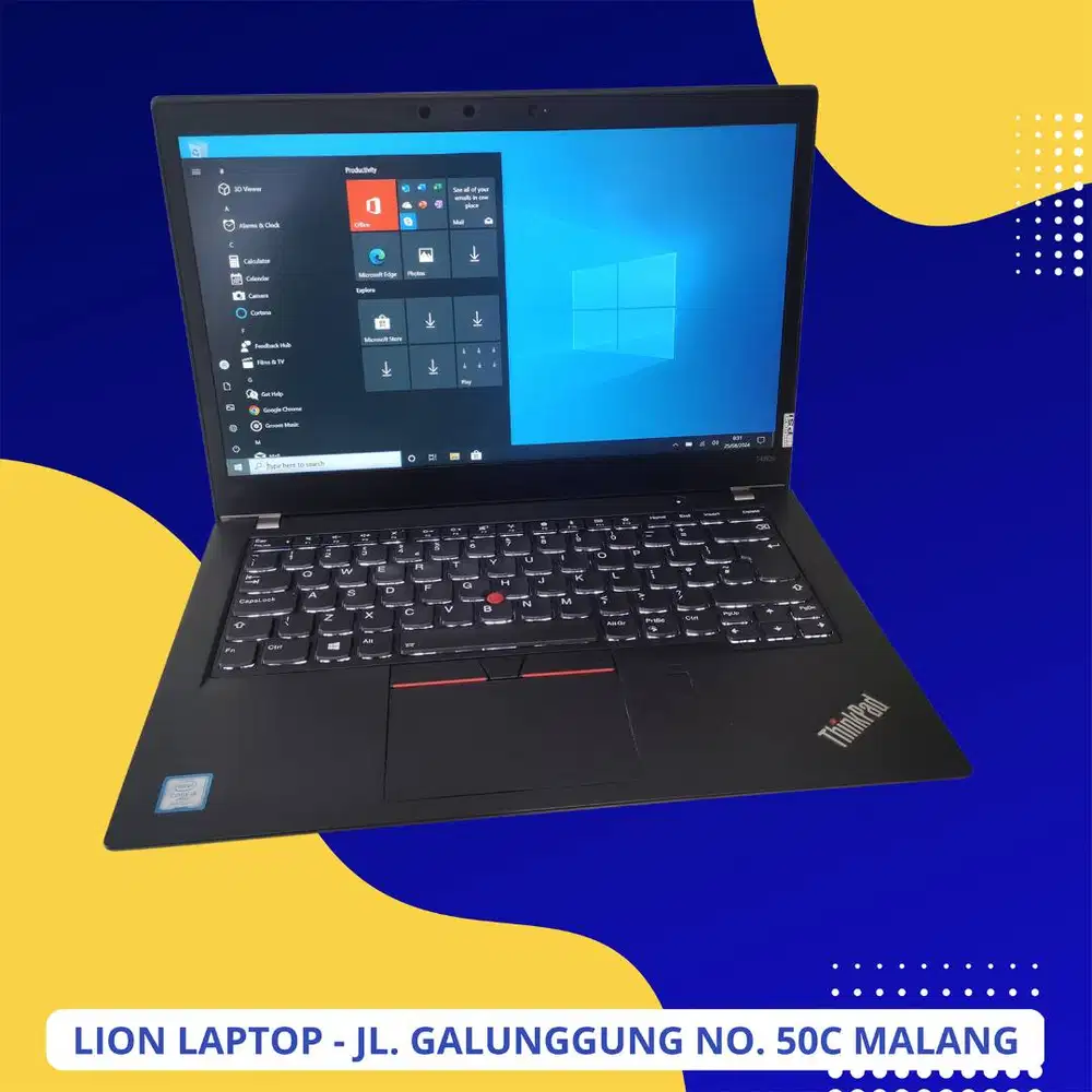 RAM 8GB Core i5 gen 8 Touchscreen Lenovo Thinkpad T480s SLIM [12|10]