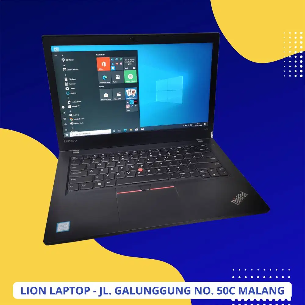 Core i7 RAM 8GB SSD 256GB Touchsceen Lenovo Thinkpad T470 [12|10]