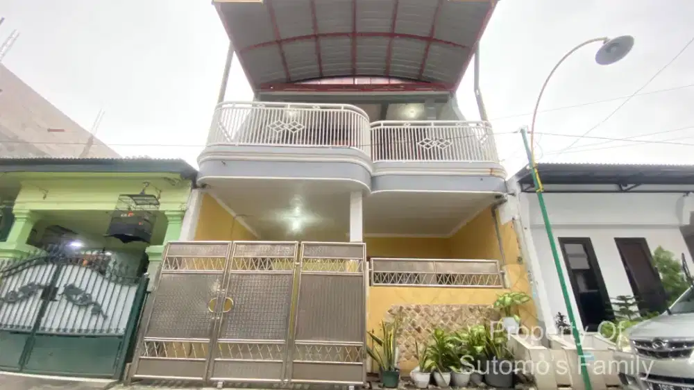 DIJUAL RUMAH 2 LANTAI DI PERUMAHAN DELTASARI INDAH, SIDOARJO